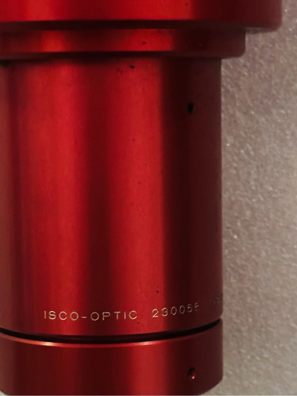 Red Camera Lens